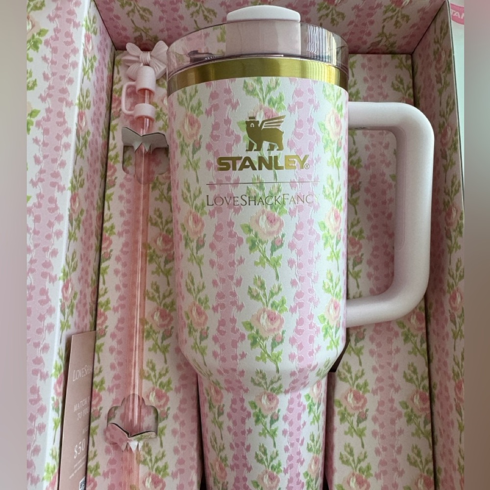 🌸Love Shack Fancy Blooming Heirloom Stanley Quencher 40oz🌸